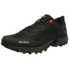 Salewa Tênis de corrida masculino, Verde cru, preto, 44