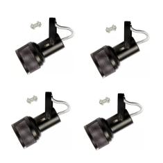 Kit 4 Spot Trilho Perfilado Eletro calha Par20 Bulbo OL1