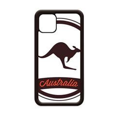 Ilustração de Emblema Canguru Sabor Austrália para iPhone 11 Pro Max Capa para Apple Mobile Case