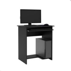 Escrivaninha Office Mesa De Computador Com Suporte De Teclado E Pratel