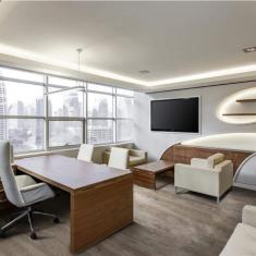 Piso Vinílico Em Régua Office Scandian 3mmx18,9cmx1,22m M² - Caixa Com 3,25m2 - Alegro