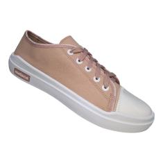Tênis Casual Moleca 5750.101 Feminino - Rosa/Branco