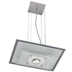 Pendente de Vidro Retangular 40cm x 30cm 139 Pantoja & Carmona