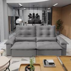 Sofá Retrátil e Reclinável 270 Cm Porto Belo - Montreal