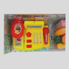 Caixa Registradora Infantil Com Acessórios Luz e Som. - toy king