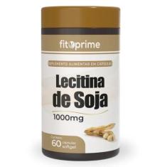 Lecitina de Soja 1000mg 60 Cápsulas Fitoprime
