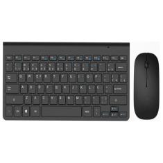 Teclado Mouse Wireless Kit Android Phone Smartv Nf USB - TIME, Preto
