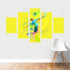 Quadro Esportes Desporto Voleibol Volleyball  Canvas - Plinplin, Canva