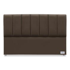 Cabeceira South Veluto Marrom King (11x188x125) - Ortobom