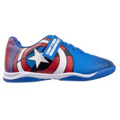 Chuteira Dray Futsal Marvel Capitão América Infantil, 32