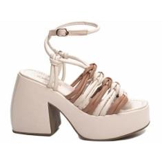 Sandália Anabela Feminina-Feminino