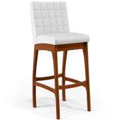 Banqueta Alta Cozinha Mila B04 Facto Branco Fosco