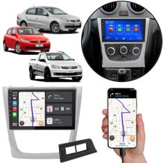 Multimidia Android-Auto Gol G5 2008-2012 9" Pol MP5 Carplay - E-Connec