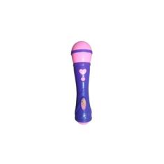 Brinquedo Microfone Musical Infantil Roxo - AP TOYS