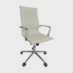 Cadeira Escritório Presidente Office Esteirinha Corino Alta