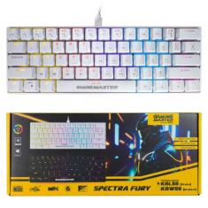 TECLADO GAMER MECÂNICO SPECTRA FURY WHITE KBW8RGB