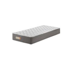 Colchão Solteiro Espuma D45 88x188x25cm Ecoline Ecoflex  Cinza/Branco