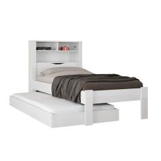 Bicama Solteiro Com Baú Invicta Santos Andirá Branco