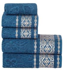 Jogo Toalhas De Banho e Rosto Paris C/ 5 Pçs Super Luxo Gigante Grossa