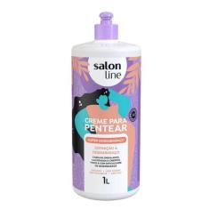 Creme Para Pentear Super Desembaraço 1L - Salon Line