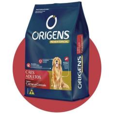 Ração Origens Para Cães Adultos Carne E Cereais 3 Kg Premium - Adimax