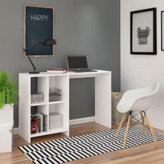 Escrivaninha Artely Matrix com 4 Nichos - 110cm de largura