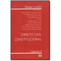 Livro - Direito civil constitucional - 1 ed./2002