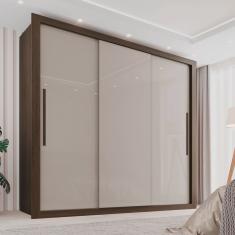 Guarda-Roupa Casal 3 Portas 4 Gavetas Costa Rica