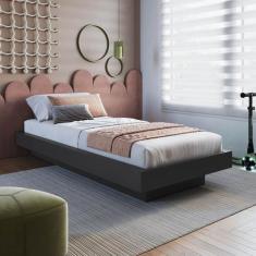 Cama Solteiro Juvenil Suspensa 80/90 Zurique - Art in Móveis