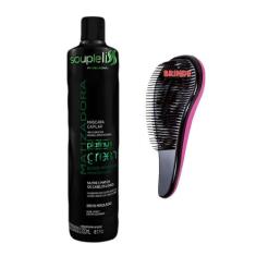 Máscara Matizadora Souple Liss Platinum Green Efeito Perolado 300ml