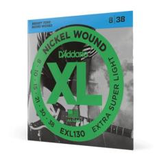 Encordoamento Para Guitarra .008-.038 D'Addario XL Nickel Wound EXL130