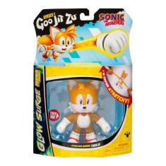 Boneco Elástico Tails Que Brilha No Escuro - Goo Jit Zu