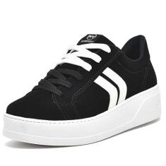 Tênis Feminino Via Marte Casual Plataforma Preto 35