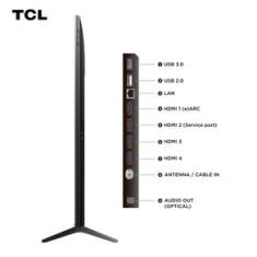Smart TV 65” TCL 65C6K 4K QD-Mini Led 144Hz com Sistema Operacional Google TV