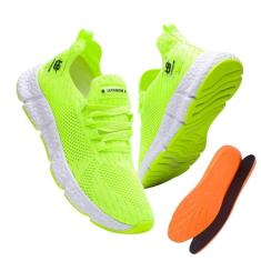 Tênis Masculino Esportivo Caminhada Academia Ginástica Com Palmilha Gel-Masculino