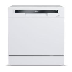 Lava Louca 8s Dwa08b Midea, Branco, 110V