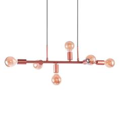 Lustre Pendente Quality Spine 1361 Cobre E27 