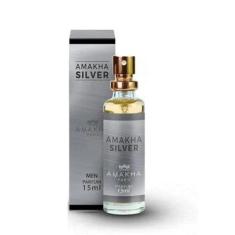 Perfume Silver Amakha Paris 15Ml Excelente Para Bolso Men