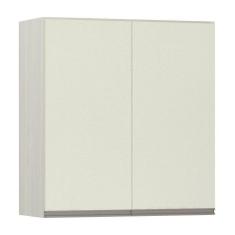 Armário Luciane 70cm 2 Portas Luci Legno Crema C/Kashmir