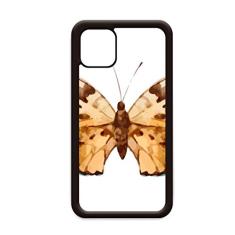 Capa borboleta com asas marrons para iPhone 11 Pro Max para Apple Mobile Case Shell