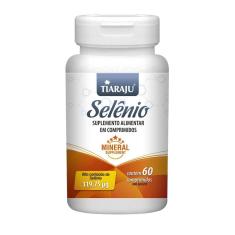 Selênio 319,75mcg 60 Comprimidos Tiaraju 