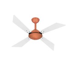 Ventilador Teto Tech Cobre 4 Pás Potente Varanda Ventax 220V
