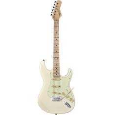 Guitarra Tagima T 635 Classic Escala Clara Escudo Mint Green  Wv - Branco Vintage