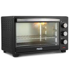 Forno Elétrico Bancada Moob 50 Litros Função Timer com Luz Interna - 220v