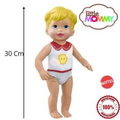 Boneca Little Mommy Cuidados Com Acessórios Loira Pupee 1025