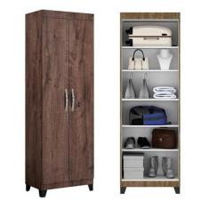 Armário Multiuso Asteca Ipê - Valdemóveis