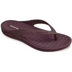 Chinelo Feminino Boa Onda Lilly De Dedo Conforto Plantar Calcanhar Anatômico-Feminino