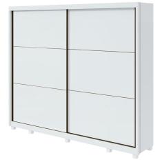 Guarda-roupa Casal Toronto 2 Portas 6 Gavetas Branco