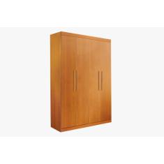 Guarda roupa solteiro 4 portas 3 gavetas ubatuba 100% mdf - VALVERDE, 
