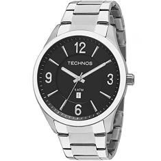 Relógio Technos Masculino Steel Prata - 2015BZB/1P